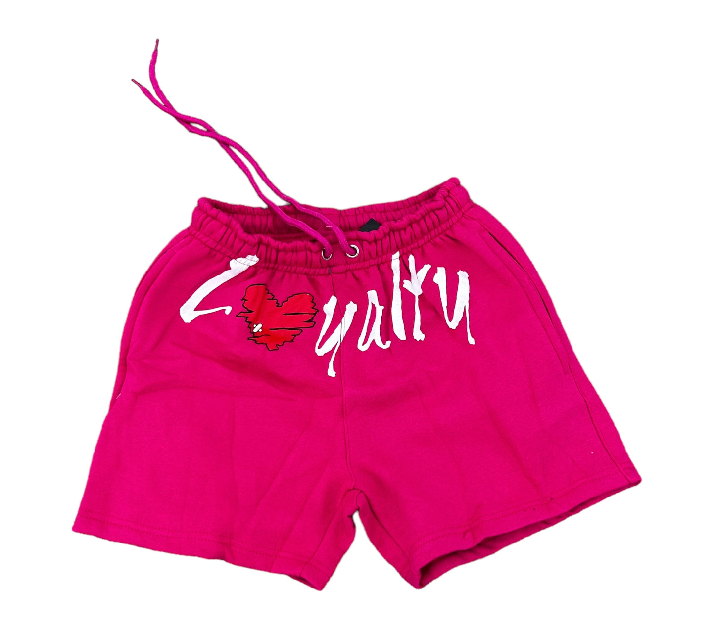 Hot pink women Loyalty shorts