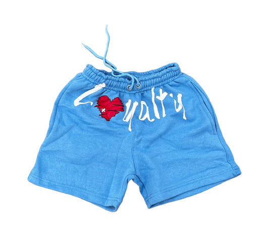 sky blue women Loyalty shorts