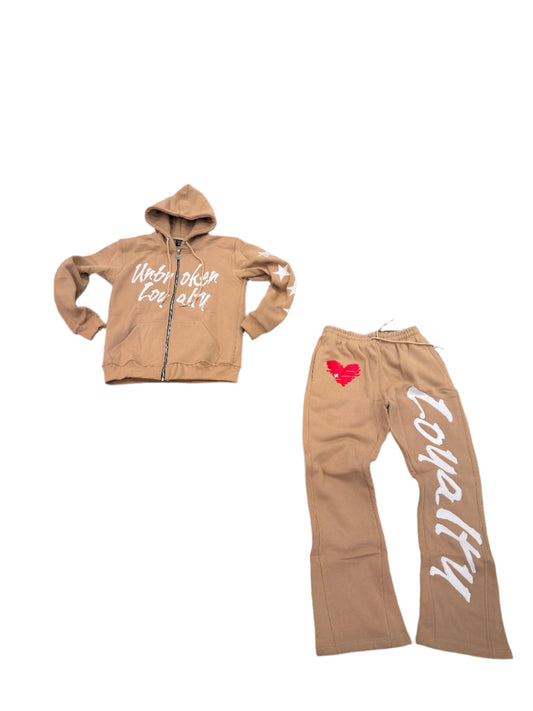 Tan "Loyalty" Jumpsuit